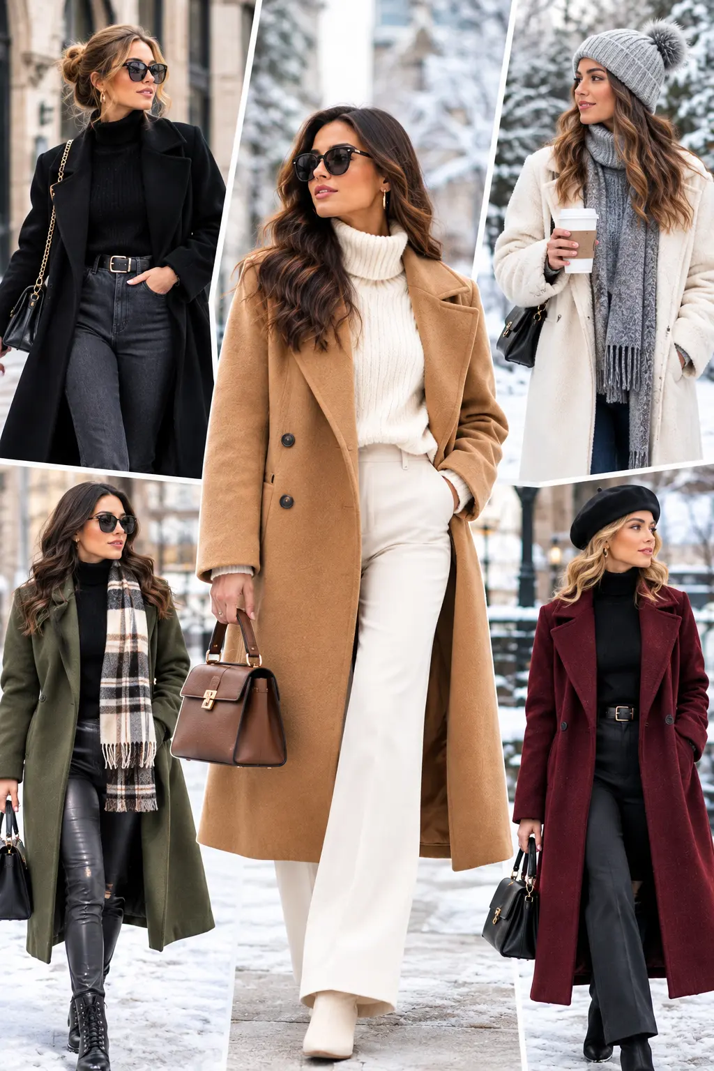 21 Winter Coat Outfits for Women
